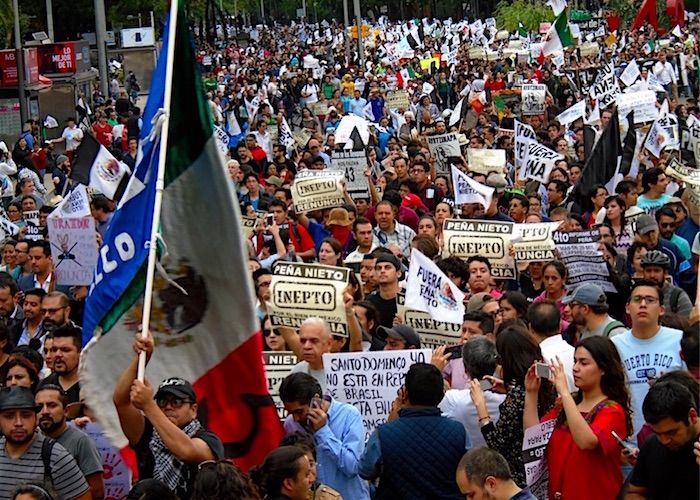 Previamente a la marcha, la secretaria de Gobierno de la CdMx aseguró que la protesta convocada en redes sociales no alcanzará ni las mil personas. Foto: Sugeyry Gándara, SinEmbargo