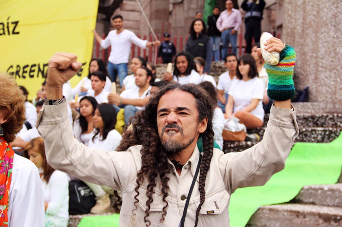 Rubén Albarrán Acompañó Este Pronunciamiento Contra El Maíz Transgénico Foto Luis Barrón Sinembargo