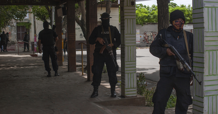 Policias nicaragua