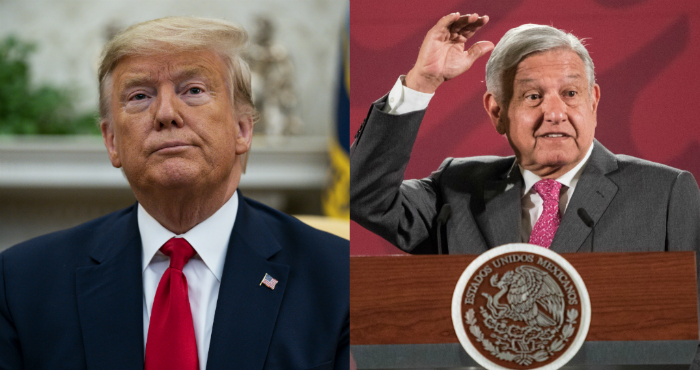 "La Carta de AMLO a Trump, se conoce, fue publicada en el contexto y leída por Vicepresidente Marcelo Ebrard el 22 de julio, pero antes revisemos que suscribe el Tratado McLane-Ocampo, porque tiene estrecha relación con la carta de López Obrador enviada a Donald Trump". Fotos: Eva Vucci, AP / Victoria Valtierra, Cuartoscuro