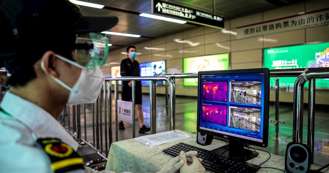 Los fallecidos en China suman 3 mil 189, los infectados, 80 mil 824. Foto: EFE