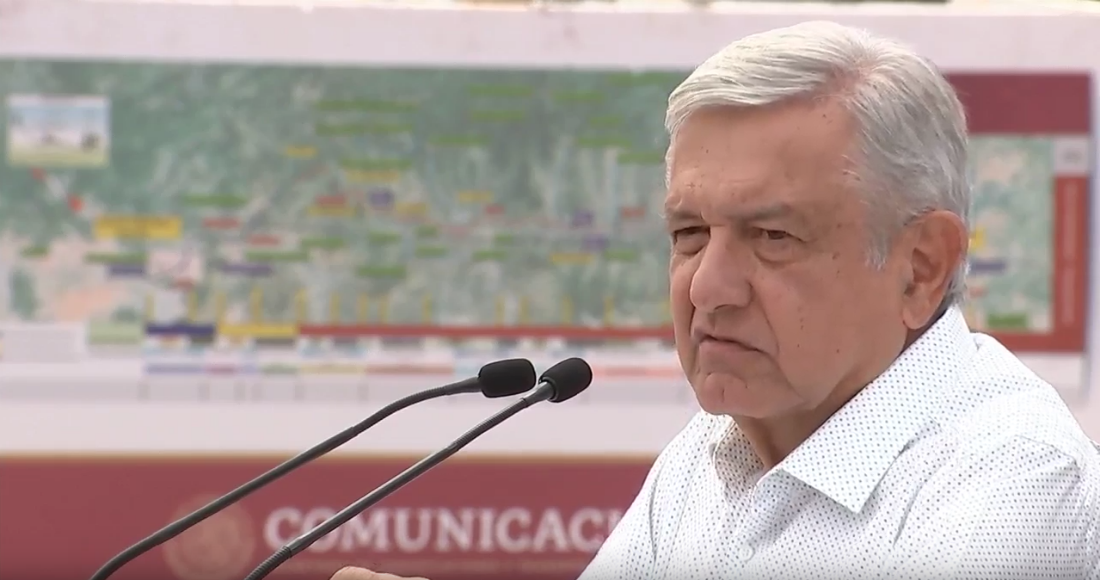 Andrés Manuel López Obrador, Presidente de México, reconoció este domingo que se avizora una crisis económica en el país por la expansión del coronavirus y la caída de los precios del petróleo. Foto: Imagen tomada de transmisión en vivo