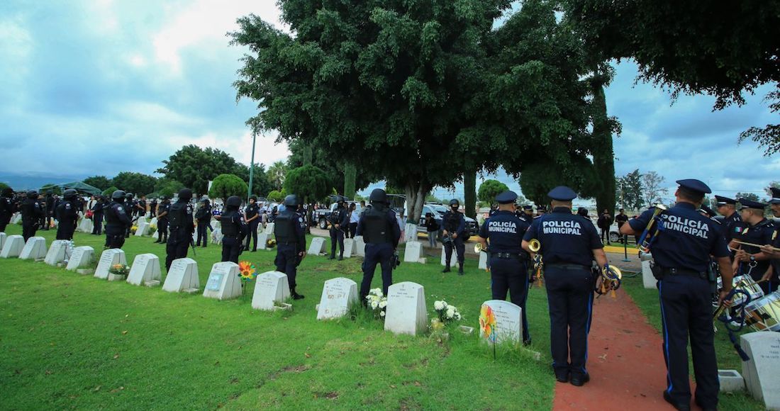 En 2018 la entidad registró 66 asesinatos de policías, el siguiente año 78 y 13 en lo que va de 2020. Foto: Gustavo Becerra, Cuartoscuro