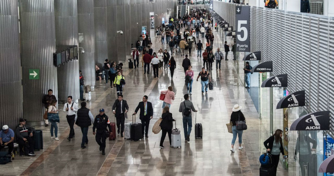 Terminal Del Aeropuerto Internacional De La Ciudad De México aicm Continúa Operando De Forma Normal Y Sin Ningún Programa De Sanidad Activo Pese a La Alerta Internacional Por Coronavirus Foto Mario Jasso Cuartoscuro