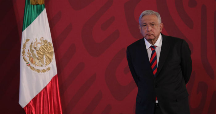 El Presidente Andrés Manuel López Obrador.