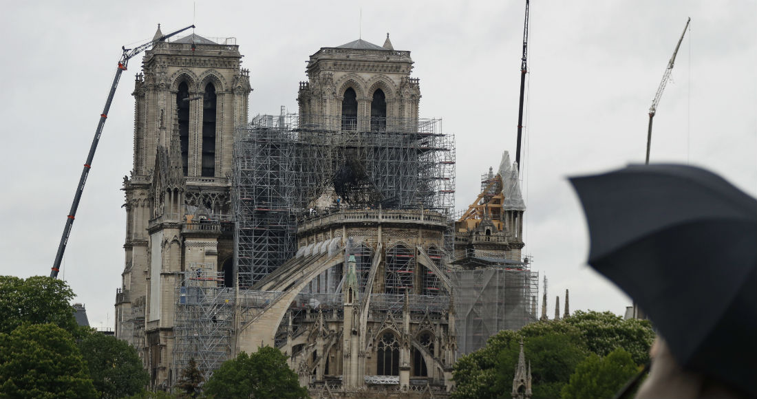 Foto De La Catedral De Notre Dame En París El De Abril Del