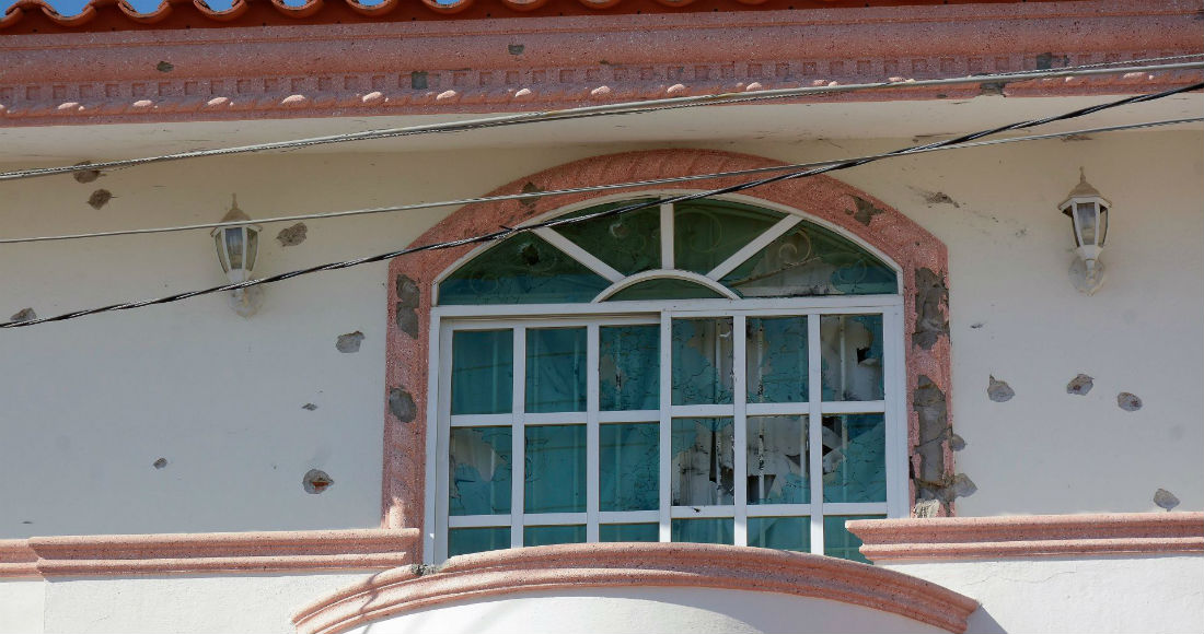 Casa del "Chino Ántrax", en Culiacán.