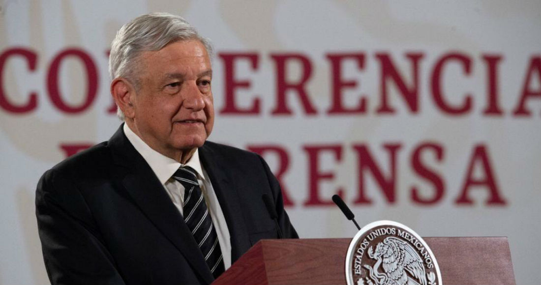 El Presidente de México, Andrés Manuel López obrador, en conferencia de prensa.