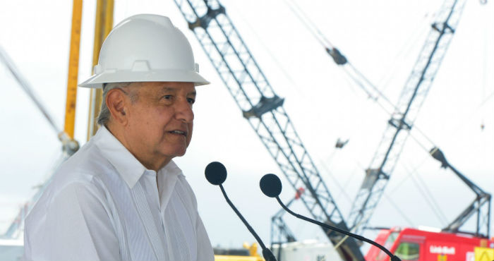 El Presidente Andrés Manuel López Obrador.