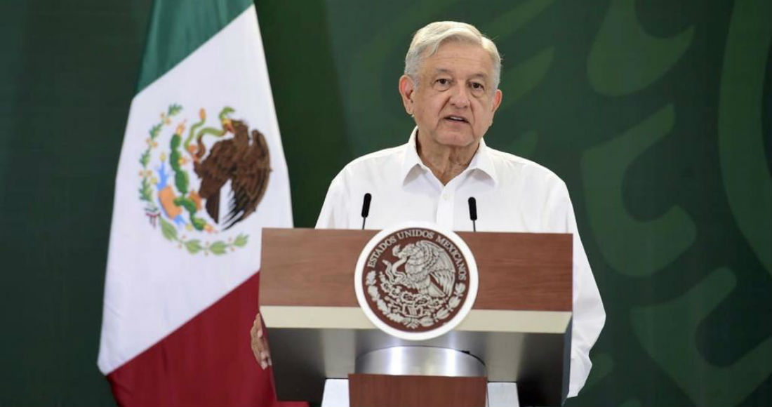 El Presidente Andrés Manuel López Obrador.