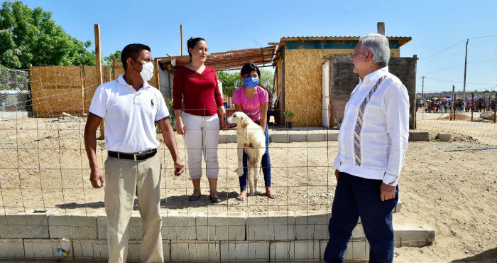 El Presidente Andrés Manuel López Obrador.