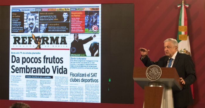 "Mientras era oposición, López Obrador quería medios críticos contra el Presidente en turno. Y ahora que es Gobierno, quiere medios a su servicio".