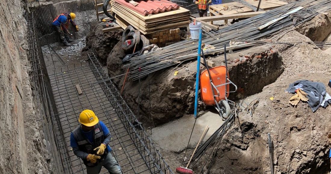 Trabajadores construccion nueva normalidad