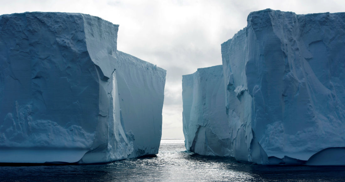 Vista De Icebergs