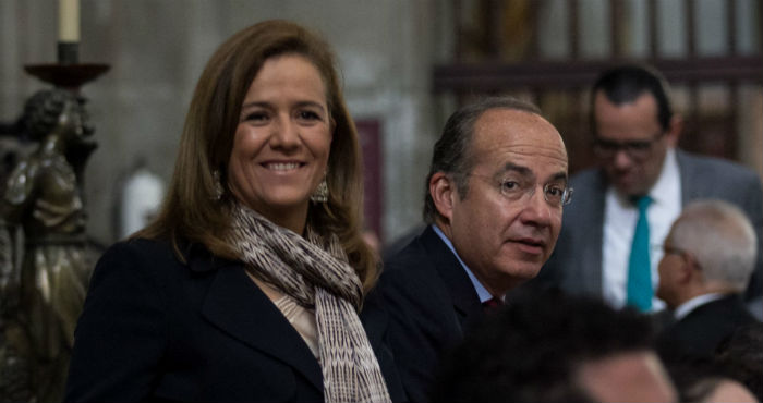 Margarita Zavala y Felipe Calderón.