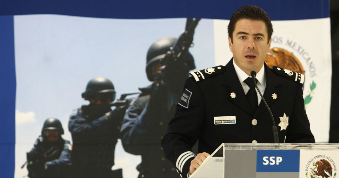 Luis Cárdenas Palomino, exdirector de Seguridad Regional de la Policía Federal.