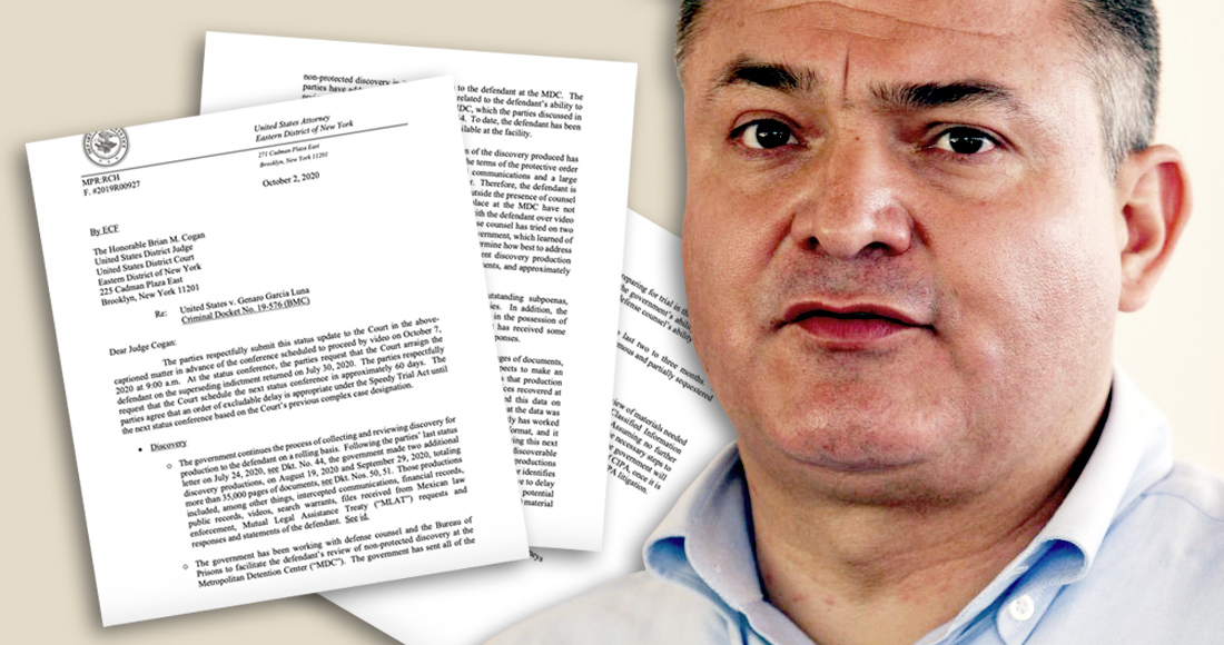 La periodista Dolia Estévez da a conocer esta tarde que el juicio contra Genaro García Luna, el Secretario de Seguridad Pública de Felipe Calderón Hinojosa, será corto: de apenas dos a tres meses.