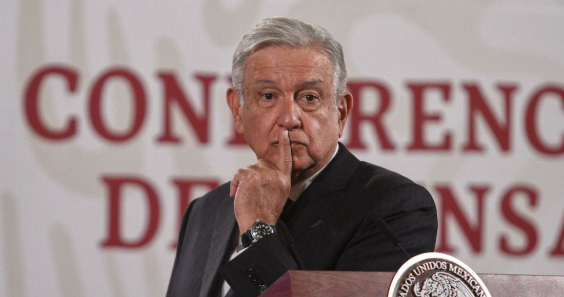 El Presidente Andrés Manuel López Obrador Durante Una De Sus Conferencias Matutinas