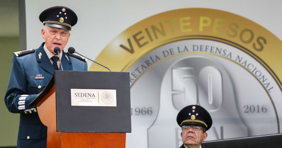 Salvador Cienfuegos Zepeda, Secretario de la Defensa Nacional en el Gobierno de Enrique Peña Nieto.