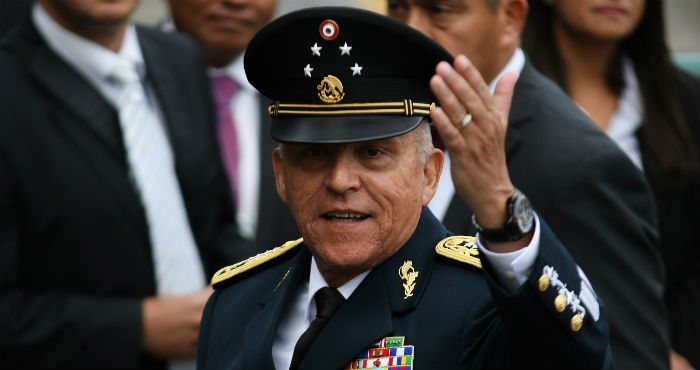 Salvador Cienfuegos, exsecretario de la Defensa Nacional.