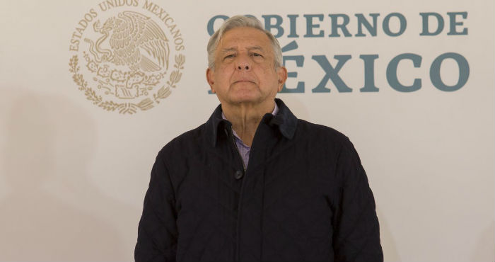 El Presidente Andrés Manuel López Obrador.