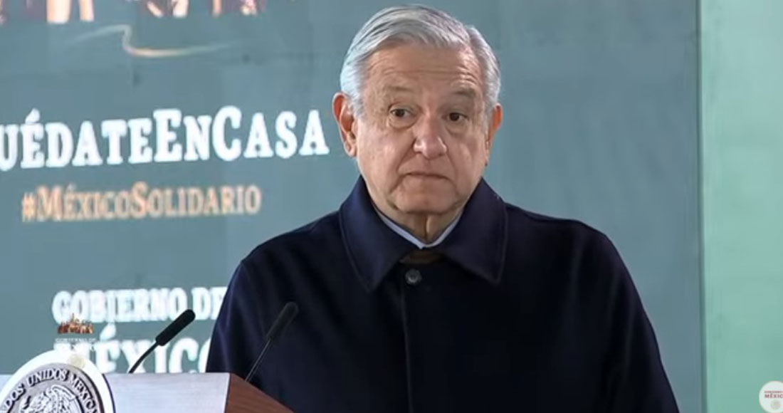 El Presidente AMLO se encuentra en Bavispe, Sonora, donde tendrá un encuentro con la familia LeBarón-Langford. Foto: Captura de pantalla