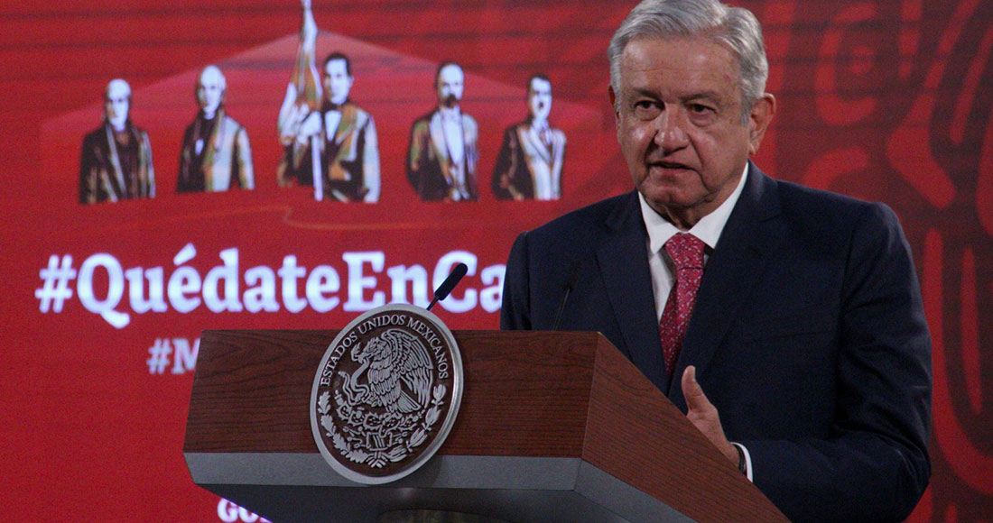 El Presidente López Obrador indicó que se vacunará hasta que le corresponda, es decir, en la segunda etapa de la estrategia de la Secretaría de Salud. Foto: Andrea Murcia, Cuartoscuro