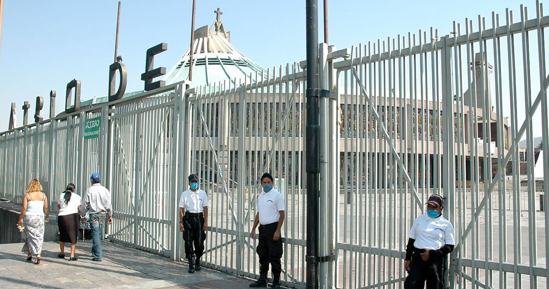 La Basílica de Guadalupe fue cerrada debido a la pandemia de la COVID-19. Imagen ilustrativa. Foto: Rodolfo Angulo, Cuartoscuro