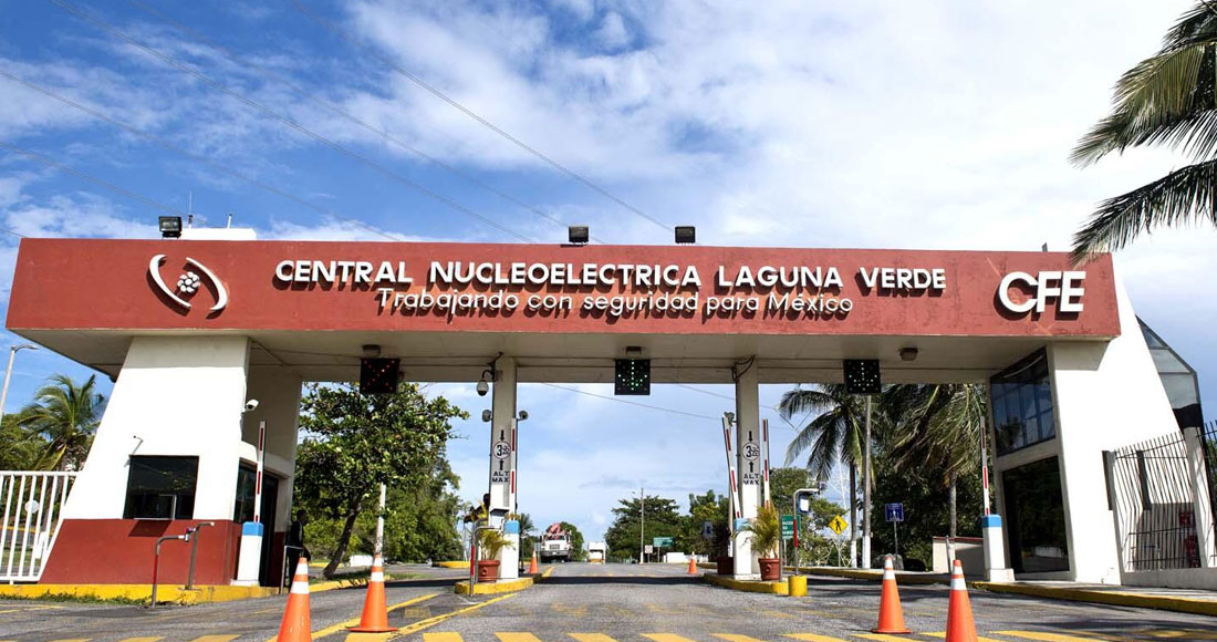 Central Nuclear Laguna Verde en Veracruz. Foto: Twitter @SENER_mx