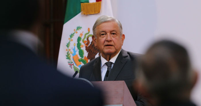 El Presidente Andrés Manuel López Obrador.