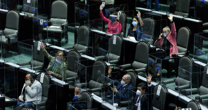 Sesión de la Cámara de Diputados.