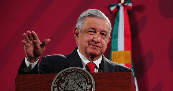 El Presidente Andrés Manuel López Obrador.