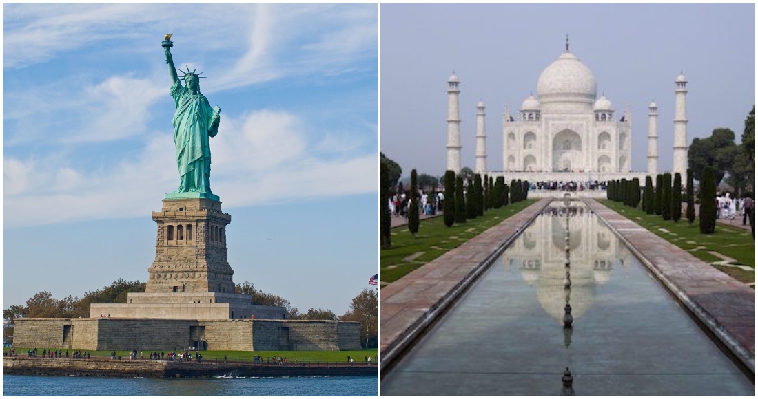 estatua-de-la-libertad-taj-mahal