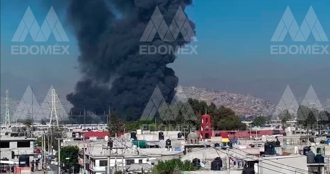 Incendio fabrica ecatepec