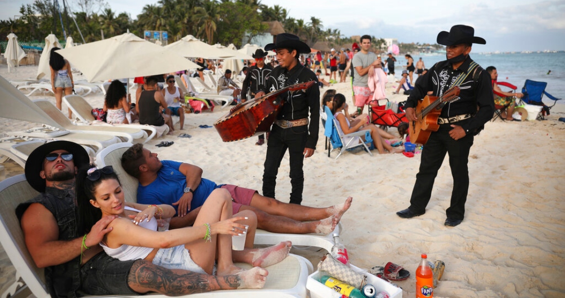 Turismo playas caribe mexicano covid