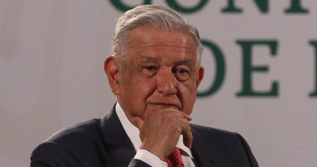 Andrés Manuel López Obrador Presidente De México Encabezó La Conferencia Mañanera Desde Palacio Nacional