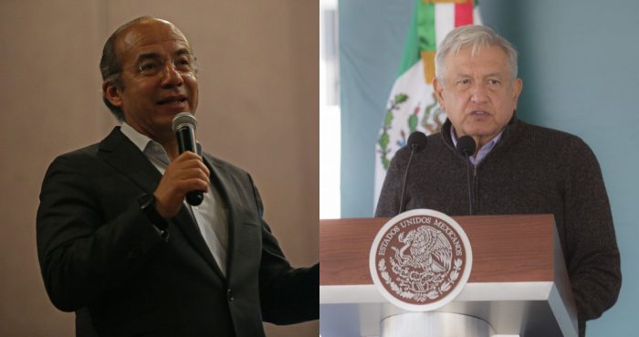 Felipe Calderón y Andrés Manuel López Obrador.