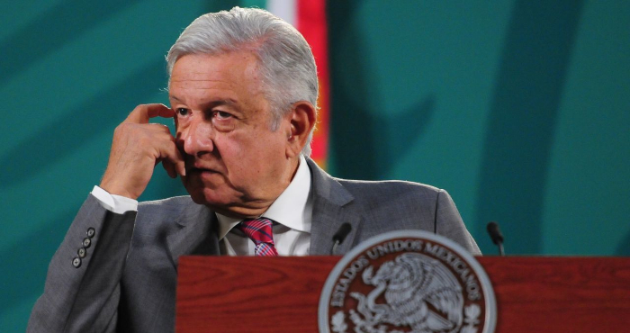 El Presidente Andrés Manuel López Obrador.