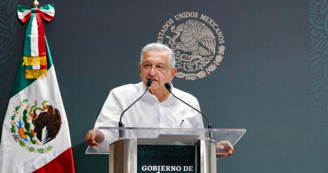 El Presidente Andrés Manuel López Obrador Durante Un Evento Desde Ciudad Juárez Chihuahua