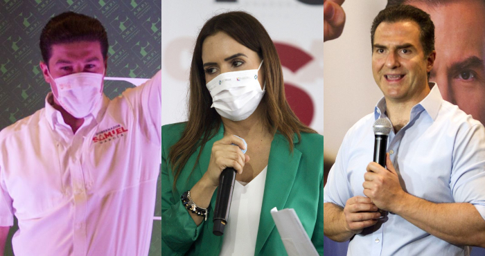 Candidatos a la gubernatura de Nuevo León.