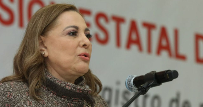 Graciela Ortiz González, candidata del PRI a la gubernatura de Chihuahua.