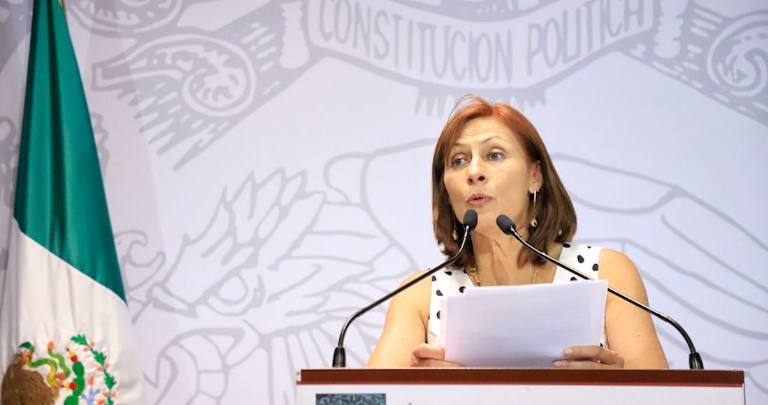 Foto de Tatiana Clouhier en el Congreso