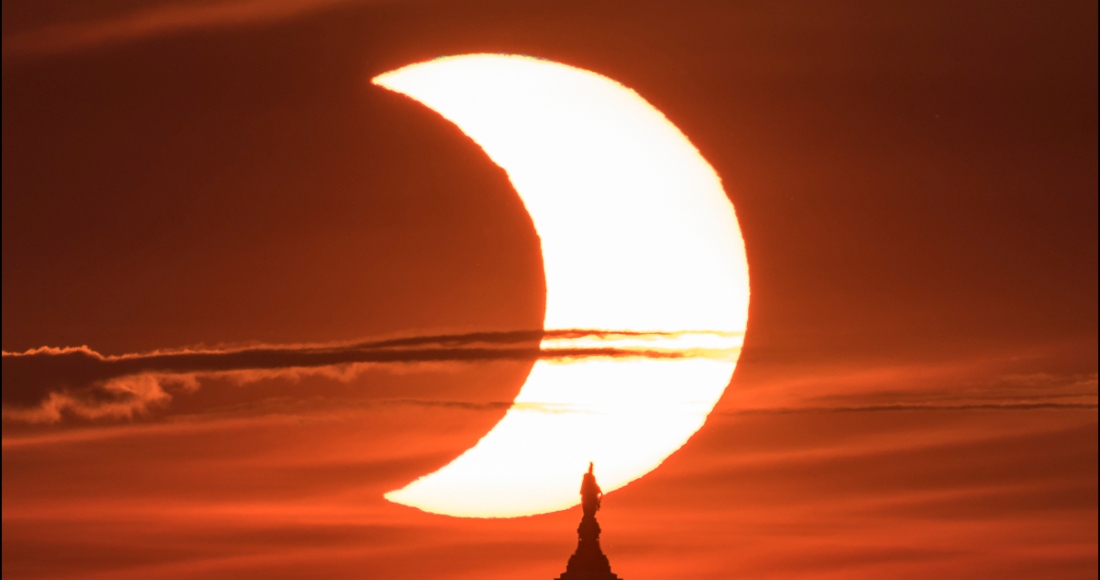 El eclipse solar se pudo apreciar en diversas partes del mundo.