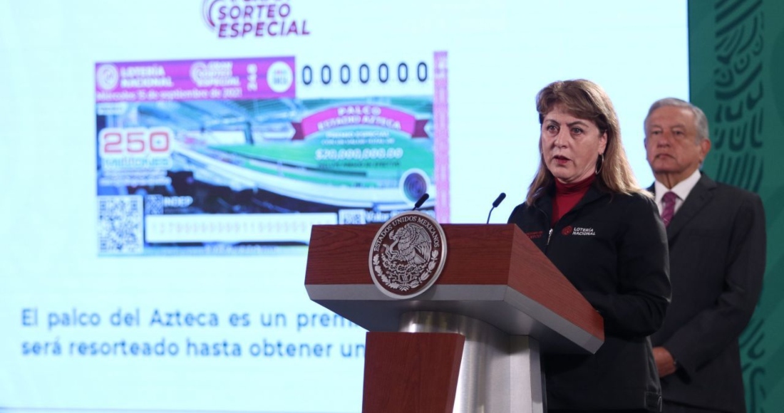 La Directora De La Lotería Nacional Margarita González