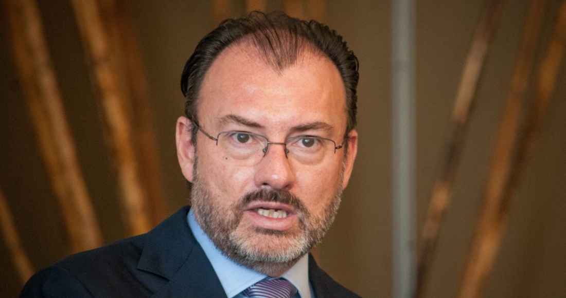 Luis Videgaray Caso, exsecretario de Relaciones Exteriores, en un evento de julio de 2017.