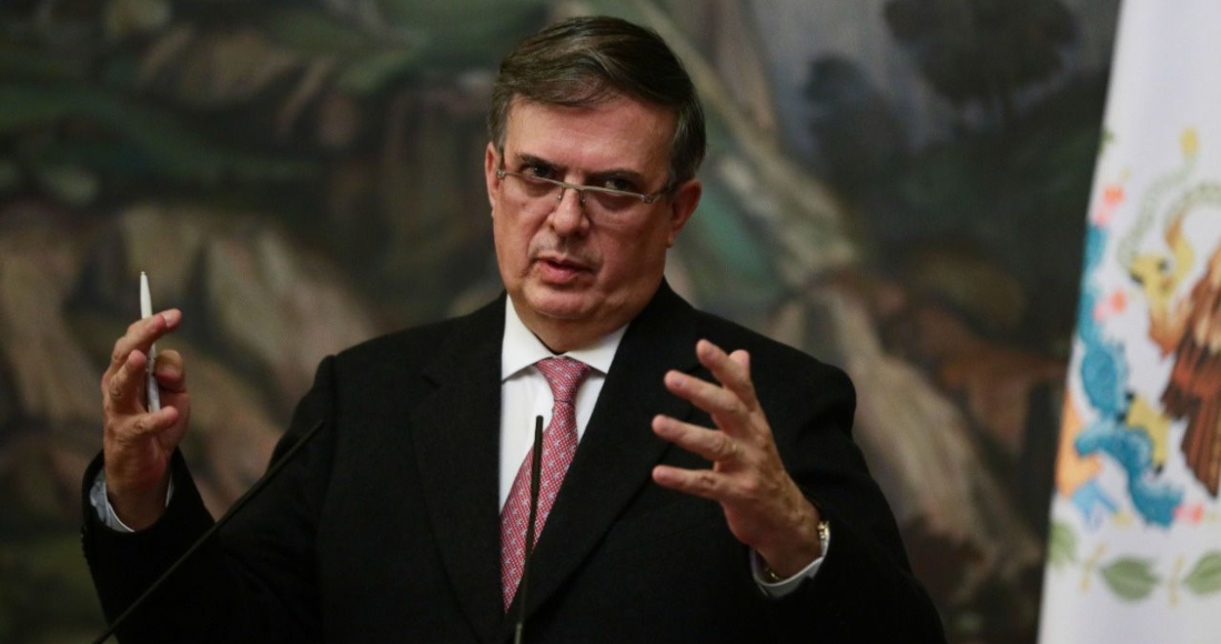 Marcelo Ebrard, titular de la Secretaría de Relaciones Exteriores (SRE).