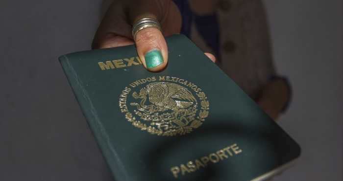 Pasaporte de México.