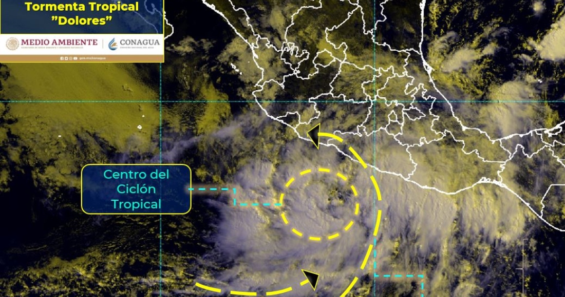 Las Bandas Nubosas De Este Sistema Ocasionan lluvias Puntuales Extraordinarias En El Sureño Estado De Guerrero Puntuales Torrenciales En Michoacán Y Oaxaca Puntuales Intensas En Jalisco Colima Y Chiapas