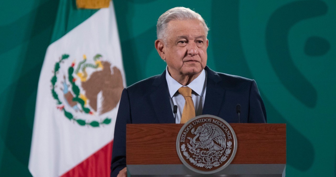 El Presidente Andrés Manuel López Obrador En Su Conferencia Desde Palacio Nacional