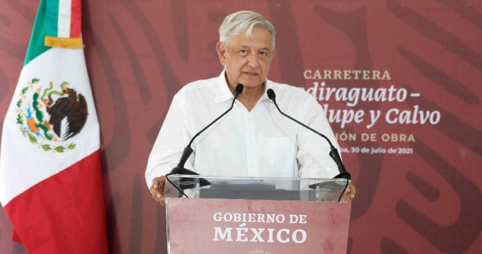 El Presidente Andrés Manuel López Obrador en Badiraguato, Sinaloa.